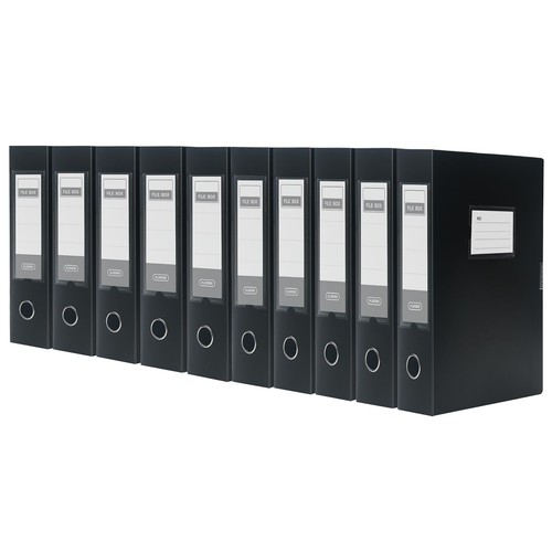 Scatola archivio nero pezzi - nero,