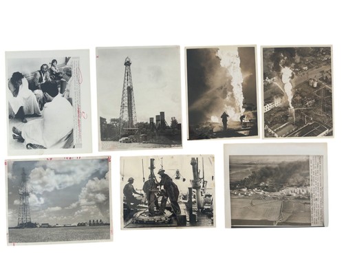 Texas oil industry disaster - oil,